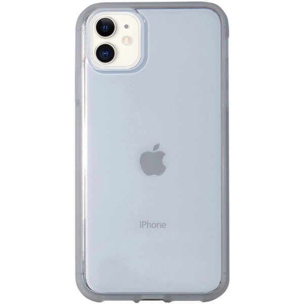 

Прозрачный силиконовый чехол с матовой окантовкой для Apple iPhone 11 (6.1")