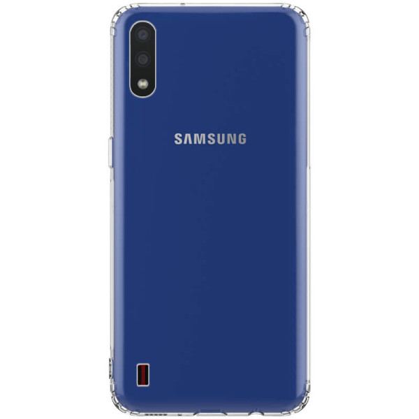 

TPU чехол GETMAN Transparent 1,0 mm для Samsung Galaxy A01