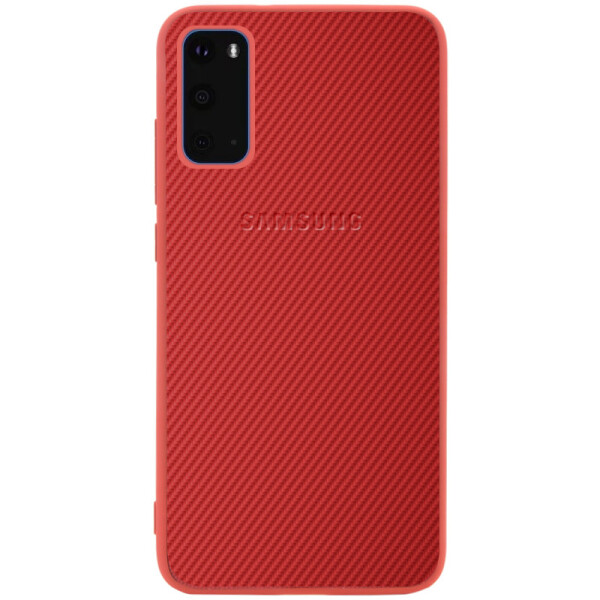 

TPU чехол Fiber Logo для Samsung Galaxy S20