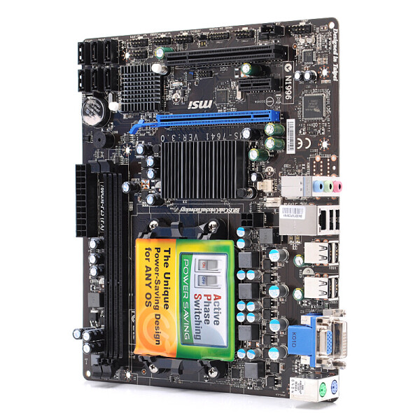 

MSI 760GM-P23 (FX) Socket AM3+ AMD SB710/AMD 760G "Refurbished"