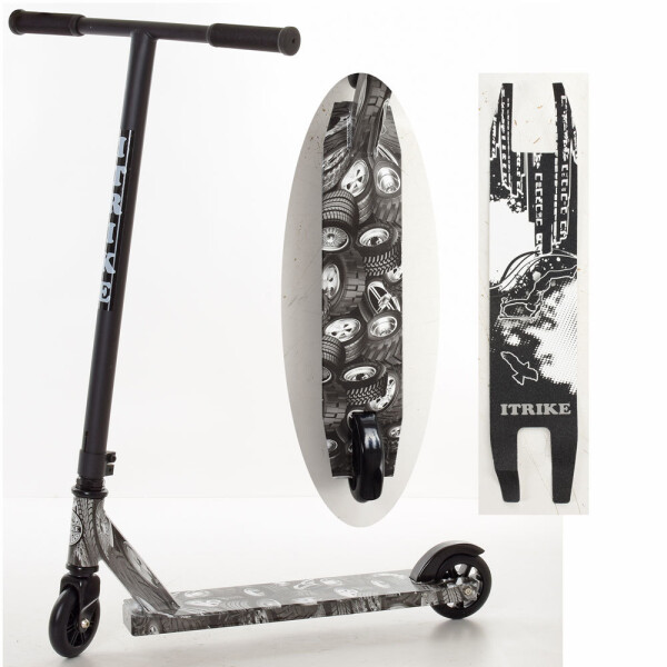

Самокат трюковый iTrike SR 2-025-T1-BWP3 Black /White (SR2-025-T1-BWP3)