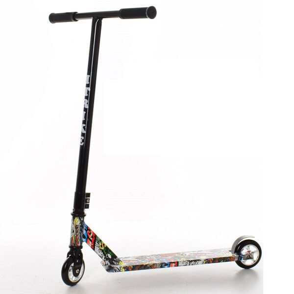 

Самокат трюковый iTrike SR 2-053-T1-BWP3 Black / Graffiti (SR2-053-T1-BWP3)