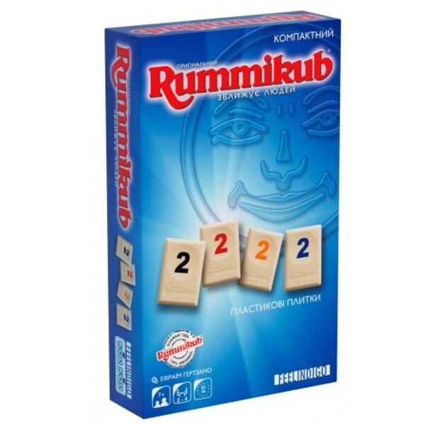 

Настольная игра Feelindigo Rummikub Mini (FI9500)