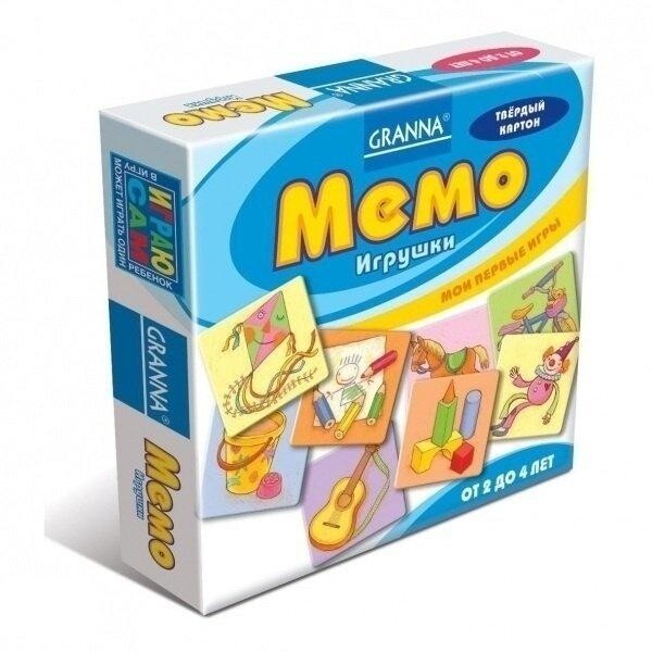 

Настольная игра Granna Мемо Игрушки (10701)
