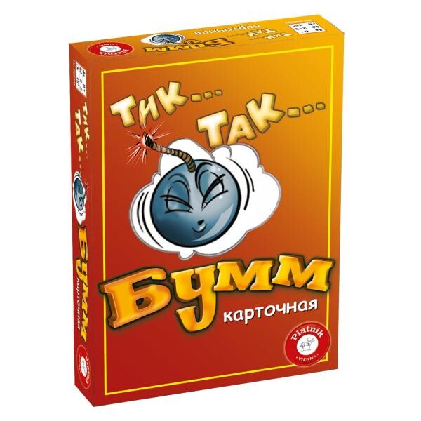 

Настольная карточная игра Piatnik Тик Так Бумм, рус. язык (785191)