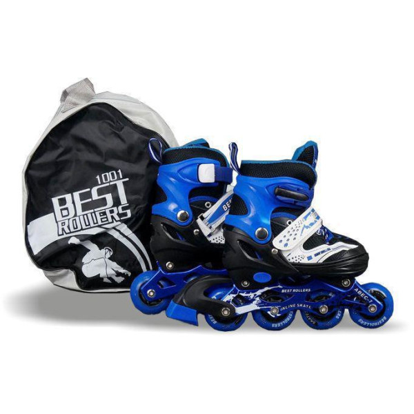 

Роликовые коньки детские Best Rollers 1000 размер L 39-42 Синий