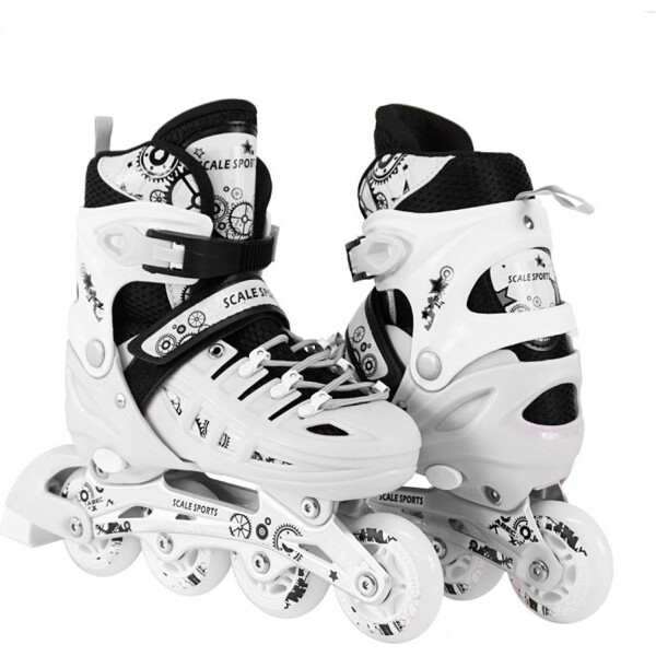 

Роликовые коньки Scale Sport SC04 белый 34-37