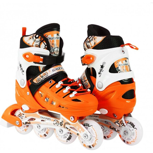 

Роликовые коньки Scale Sport SC04 оранжевый 34-37