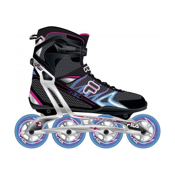 Fila Plume Lady Black-Magenta-Blue 6.5