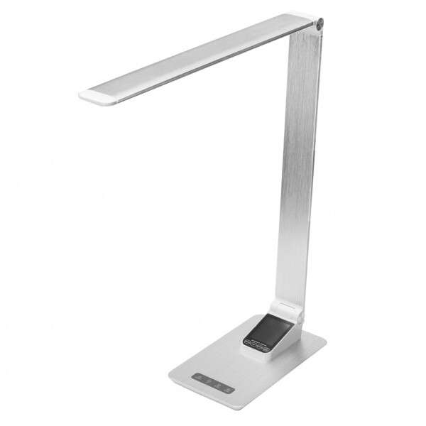 

Настольная лампа Lightric TC-180 c часами и термометром, Black