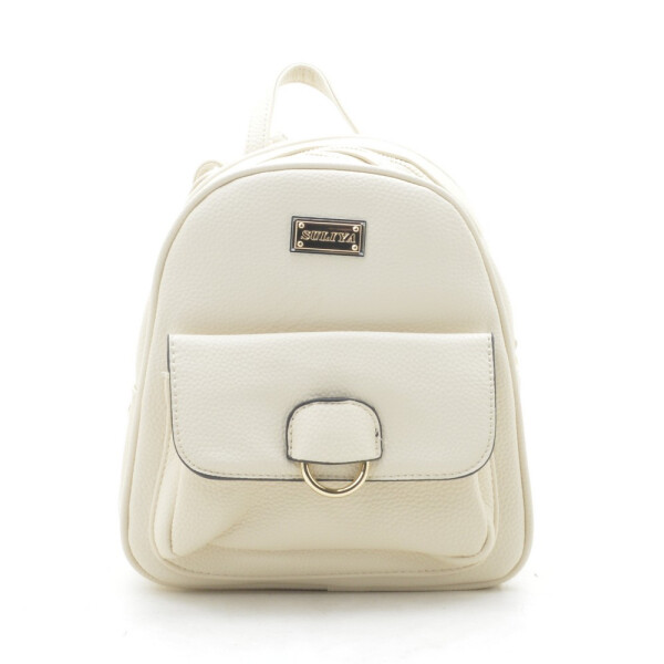 Женский рюкзак Clutches 23х22х11 см Бежевый