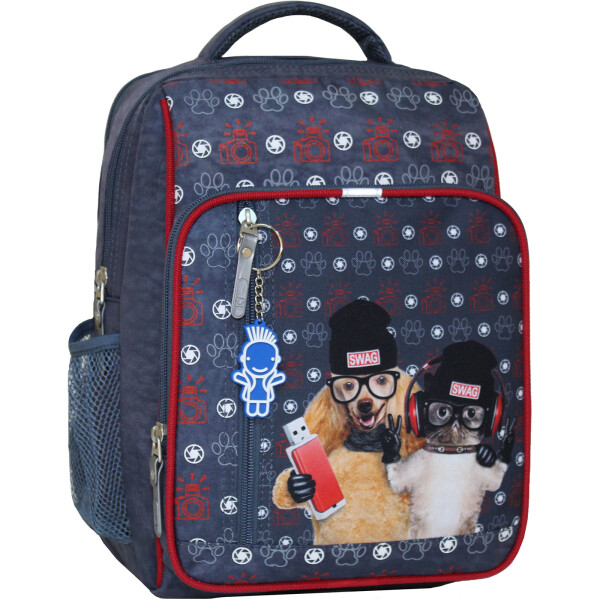 

Рюкзак школьный 8 л. Bagland 33 x 24 x 11 см Серый