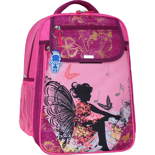 

Рюкзак школьный Отличник 20 л. Bagland 35 x 27 x 21 см Малиновый