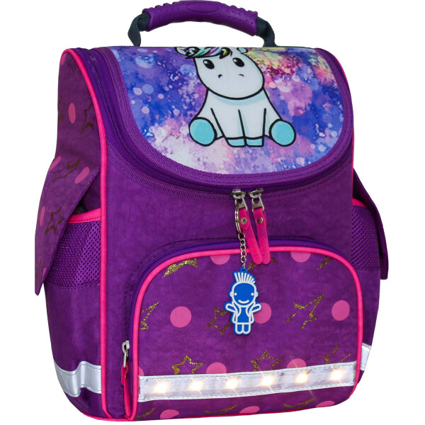 

Рюкзак школьный каркасный с фонариками Успех 12 л. Bagland 34 x 25 x 14 см Фиолетовый