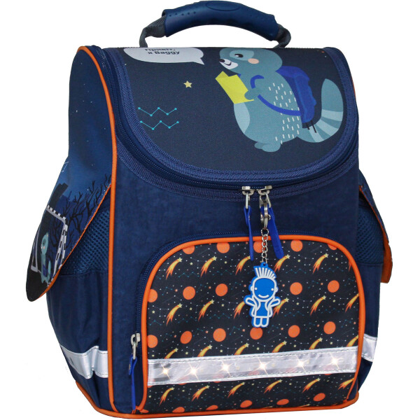 

Рюкзак школьный каркасный с фонариками Успех 12 л. Bagland 34 x 25 x 14 см Синий