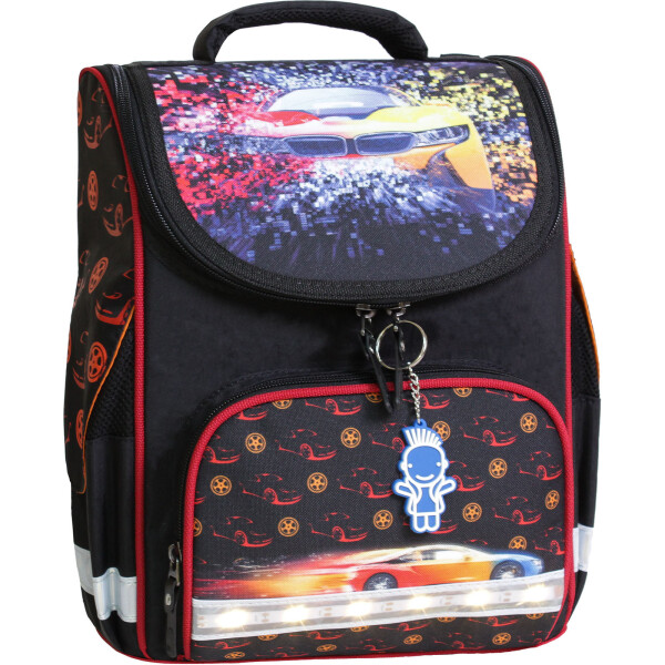 

Рюкзак школьный каркасный с фонариками Успех 12 л. Bagland 34 x 25 x 14 см Черный
