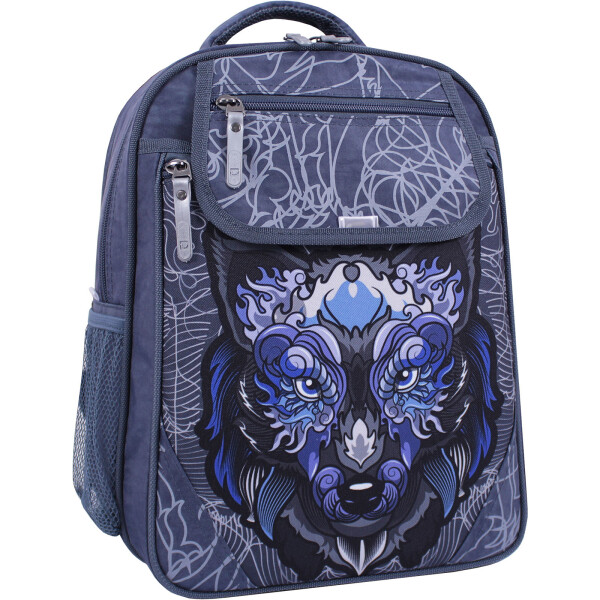 

Рюкзак школьный Отличник 20 л. Bagland 35 x 27 x 21 см Серый