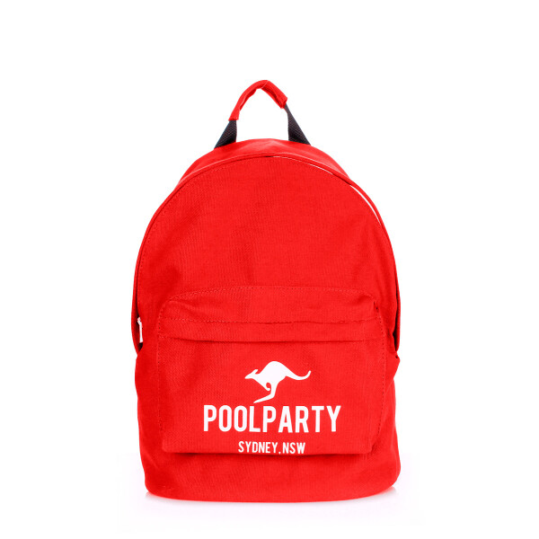 

Рюкзак молодежный POOLPARTY 40х30х16 см Красный