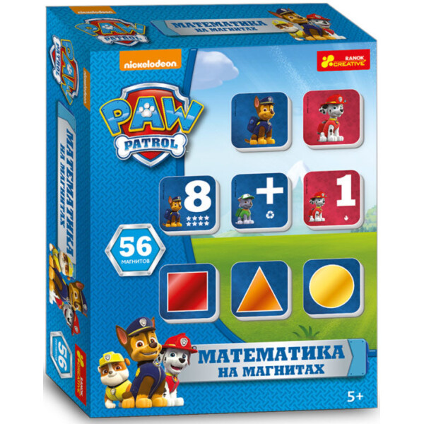 

Игра Ranok-Creative Математика на магнитах Щенячий патруль (273307)