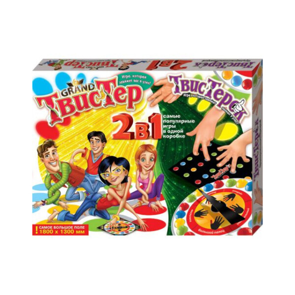 

Напольная игра 2 в 1 Dankotoys Твистер гранд + Твистерок TWTK (18255)