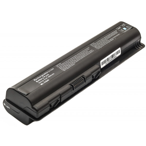 

HP G50 60 70 Pavilion DV4 DV5 DV6 CQ40 50 60 70 10.8V 6600mAh, черная