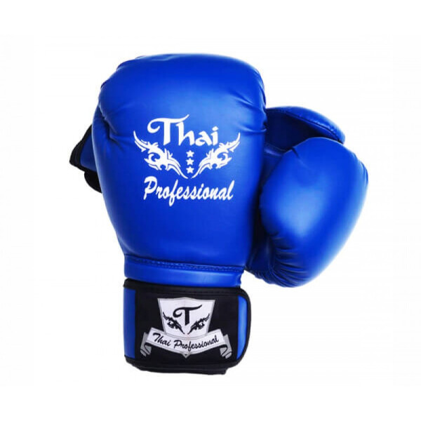 

Боксерские перчатки Thai Professional BG3 (12oz) Синие