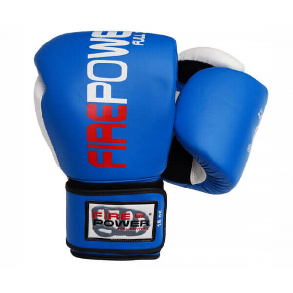 

Боксерские перчатки FirePower FPBG2 (16oz) Синие