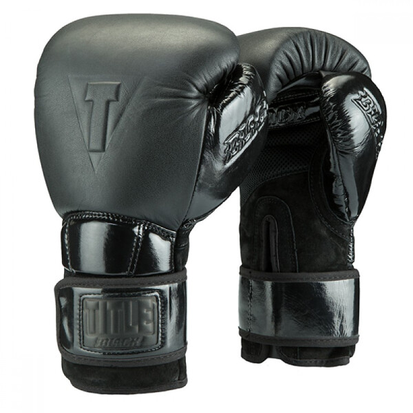 

Боксерские перчатки TITLE BLACK Fierse Training Gloves (16oz) Черные