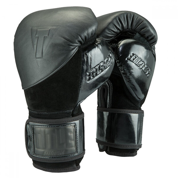 

Боксерские перчатки TITLE BLACK Blitz Sparring Gloves (12oz) Черные