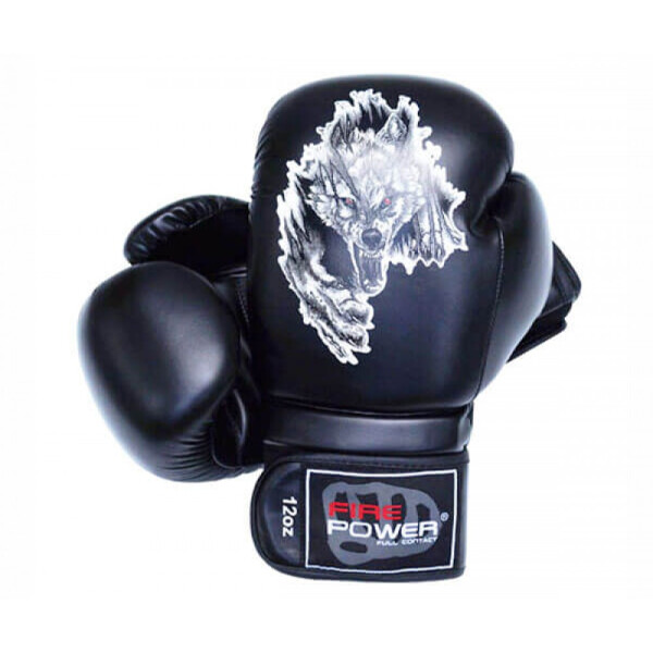 

Боксерские перчатки FirePower FPBGA5 Wolf (14oz) Черные