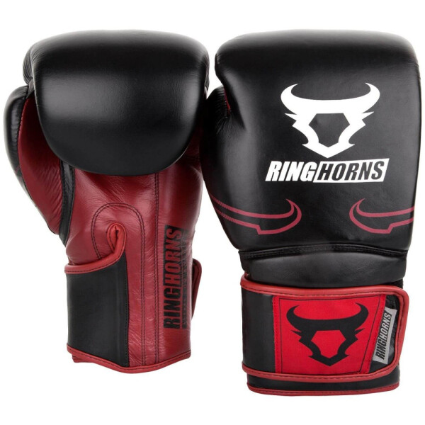 

Боксерские перчатки Ringhorns Destroyer Черные с красным (12 oz)