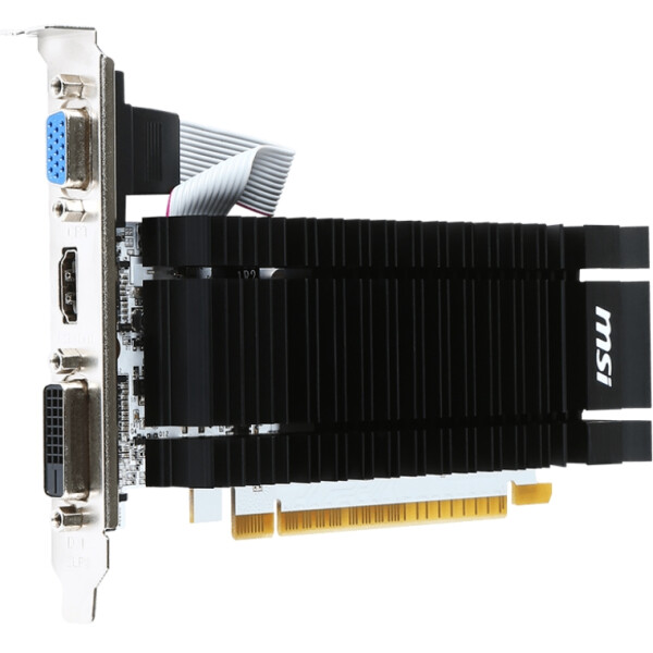 Акція на Видеокарта GF GT 730 2GB DDR3 MSI (N730K-2GD3H/LP) від Allo UA