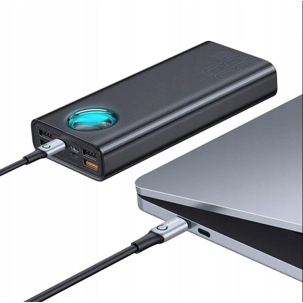 

Power Bank Baseus Amblight Quick 3.0 Charge 33W(PD3.0+QC3.0) 30000mAh Black