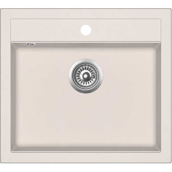 

Кухонная мойка AquaSanita Quadro SQQ100-111 Silika (SQQ100W)