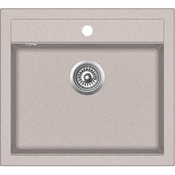 

Кухонная мойка AquaSanita Quadro SQQ100-110 Beige (SQQ100W)