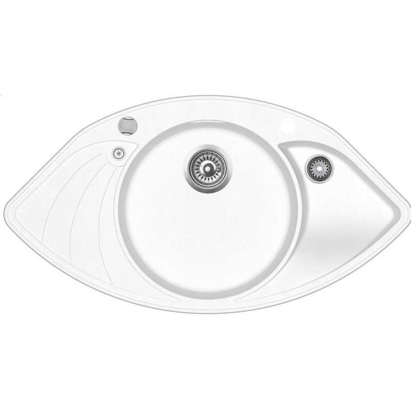 

Кухонная мойка AquaSanita Papillon SCP151AW-710 Alba (SCP151AW)