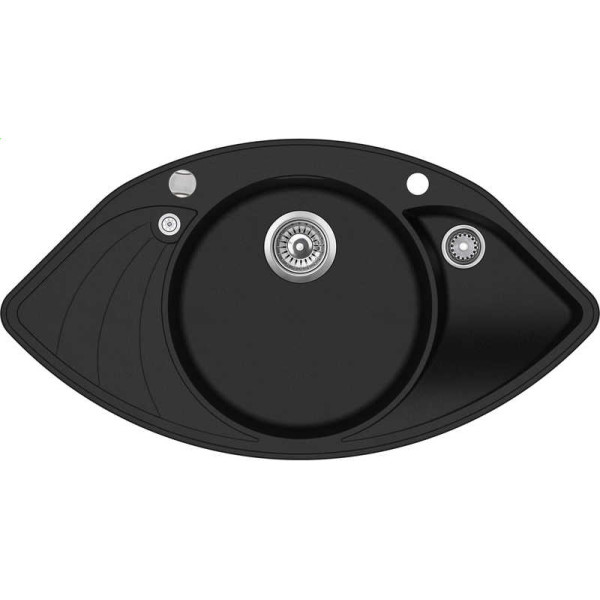 

AquaSanita Papillon SCP151AW-601 Black metallic (SCP151AW)