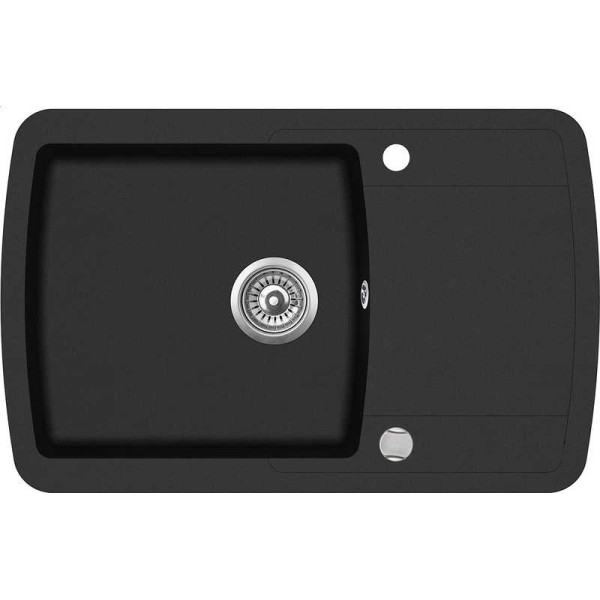 

Кухонная мойка AquaSanita Lira SQL101-601 Black metallic (SQL101AW)