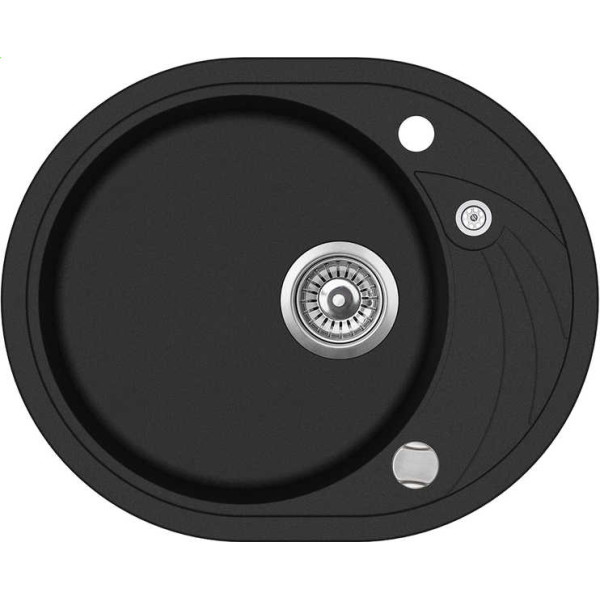 

Кухонная мойка AquaSanita CLARUS SR102-601 Black metallic (SR102AW)