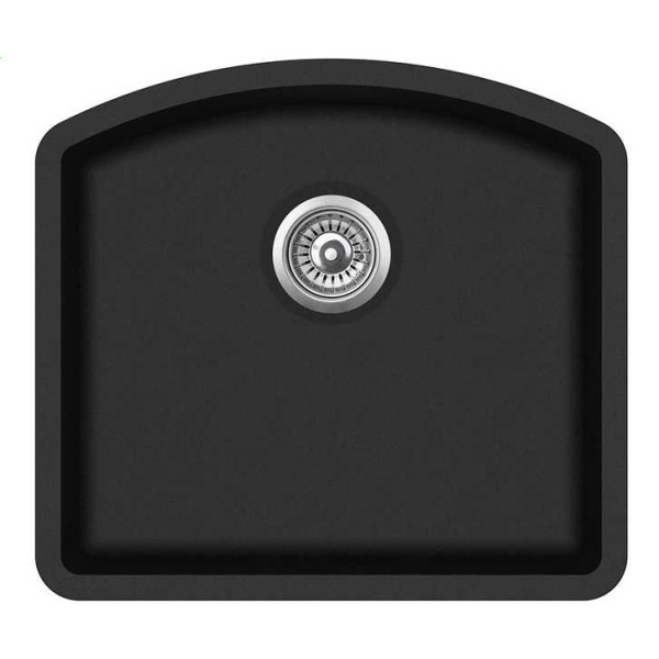 

Кухонная мойка AquaSanita Arca SQA103-601 Black metallic