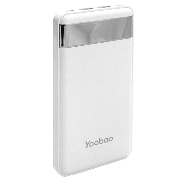 

Power Bank Yoobao PL12 Pro Lithium Polymer 12000 mAh White