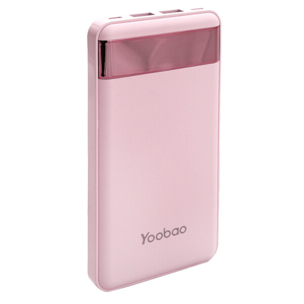 

Power Bank Yoobao PL12 Pro Lithium Polymer 12000 mAh Pink