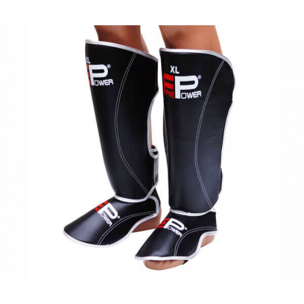 

Защита голени (Щитки) FirePower FPSGA7 (XL) Черные с серебряным