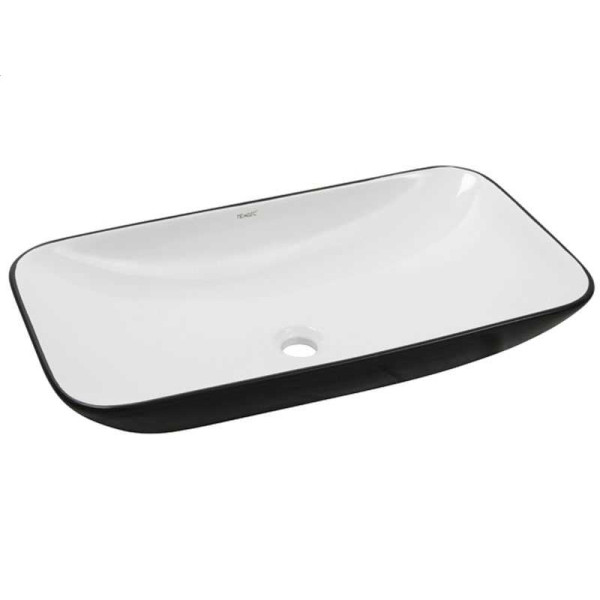 

Умывальник Newarc Countertop 70 (5019BW) черный/белый