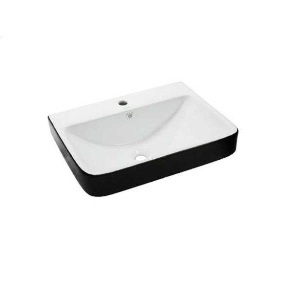 

Умывальник Newarc Countertop 60 (5014BW) черный/белый