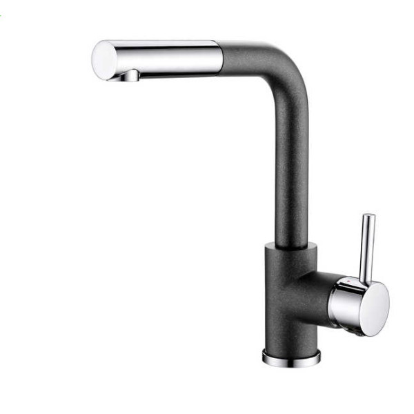 

Смеситель кухонный Aquasanita Modus 2383-601 black metallic