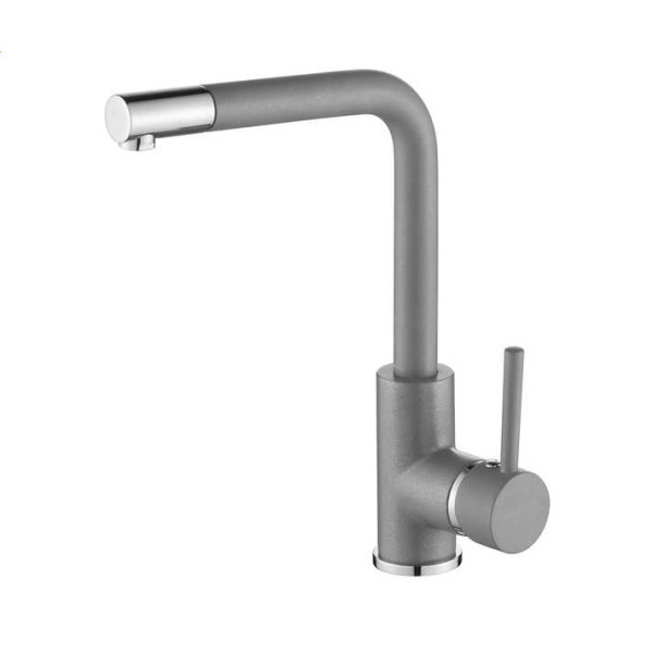 

Смеситель кухонный Aquasanita Forte 5553-202 alumetallic