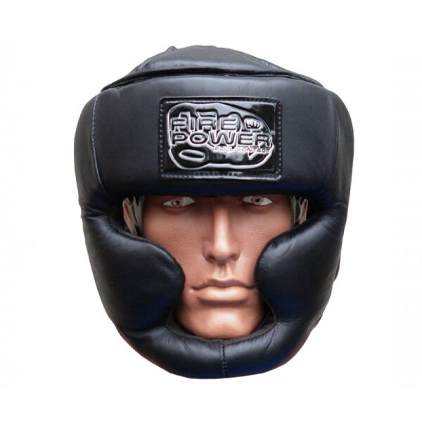 

Боксерский шлем FirePower FPHG3 (XL) Черный матовый