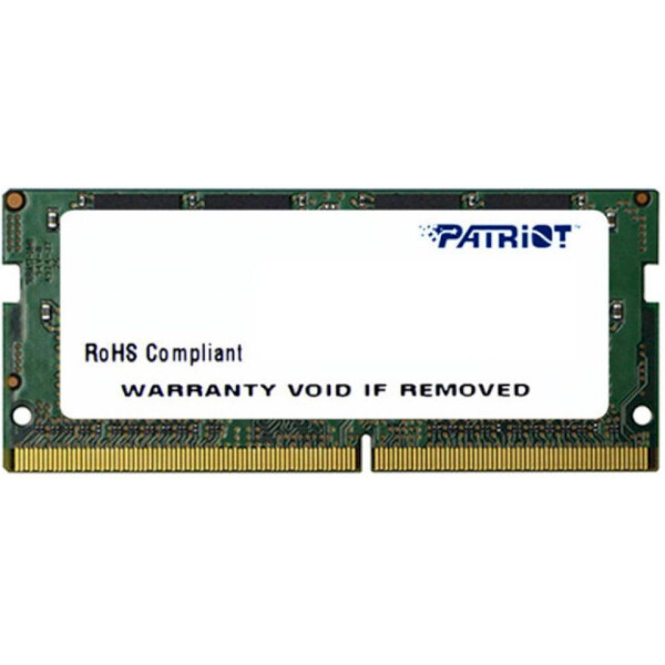 

Оперативная память SO-DIMM 8GB/2666 DDR4 Patriot Signature Line (PSD48G266681S)