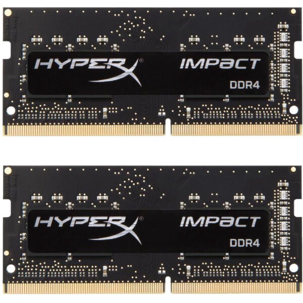 

KINGSTON SO-DIMM DDR4 2400MHz 16GB (2x8GB) HyperX Impact Retail (HX424S14IB2K2/16)